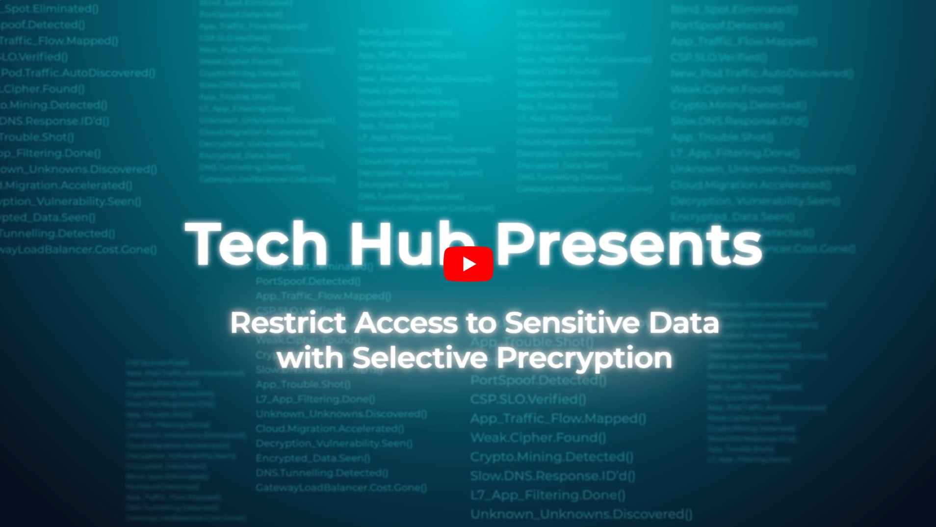 Restrict Access to Sensitive Data with Selective Precryption